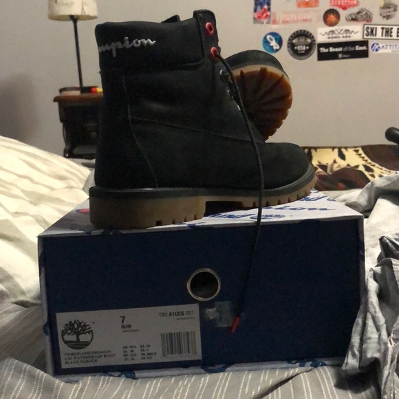 timberland Premium 6 in waterproof boot black - Picture 3 of 4